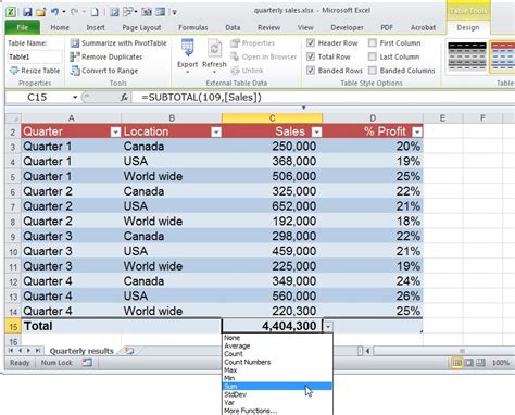 10 Secrets for Creating Awesome Excel Tables | PCWorld