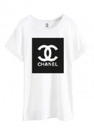 Chanel Logo T shirt | Chanel logo, Chanel shirt, Logo t shirt