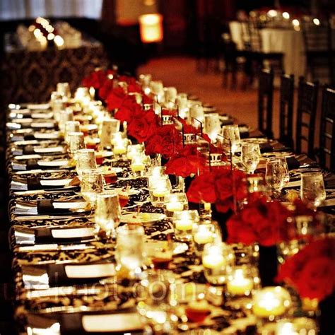 Red Rose Centerpieces