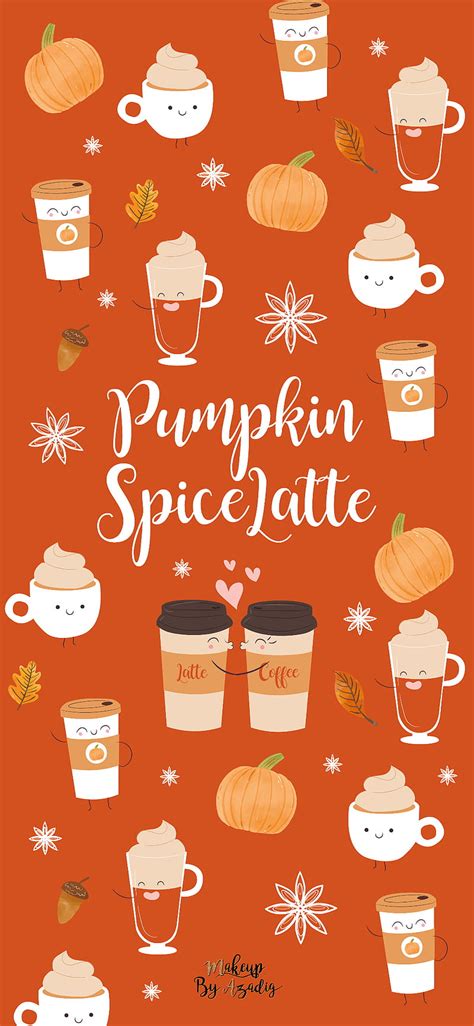 Pumpkin spice latte, autumn, cute, fall, HD phone wallpaper | Peakpx