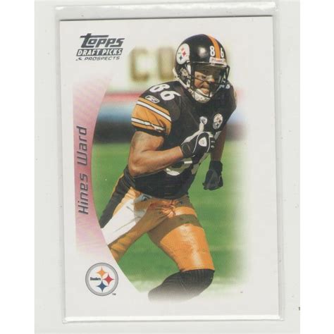 NFL 2005 Topps Draft Picks and Prospects- 44 Hines Ward/Pittsburgh ...