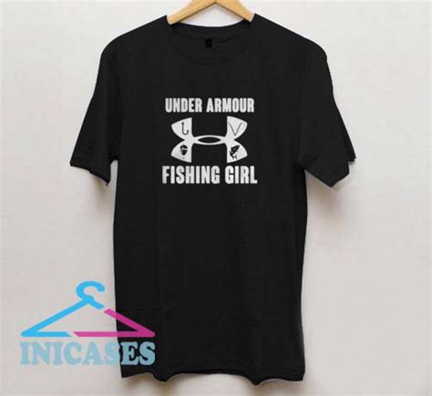 Under Armour fishing girl T shirt