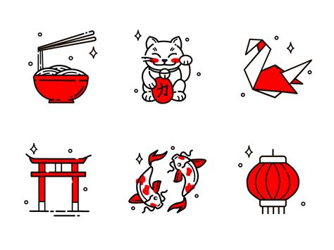 Japan Culture Icon set on Behance