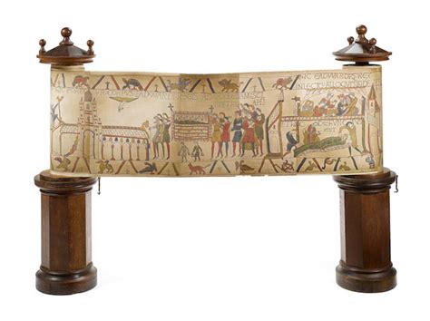 Bonhams : A very rare full size replica of the Bayeux Tapestry photographed by Joseph Cundall 1874