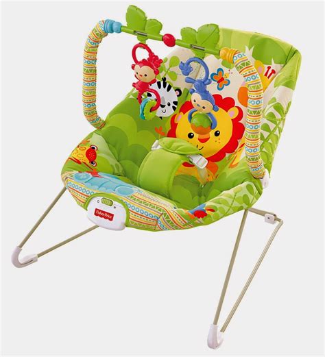 All Things Children: Fisher-Price Baby Bouncer, Rainforest Friends