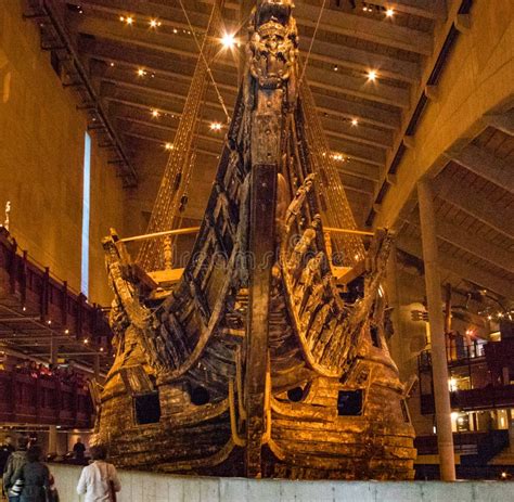 The Vasa Museum In Stockholm, Displays The Vasa Ship. - Stockholm, Sweden. 01.2018 Editorial ...