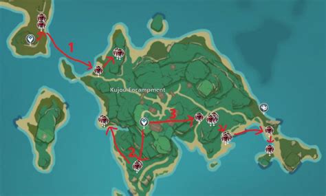 Nobushi Farming Routes & Locations With Map - Genshin DB