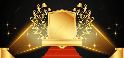 Luxury Golden Shield Award Ceremony Background Eid Al Fitr, Background Templates, Background ...