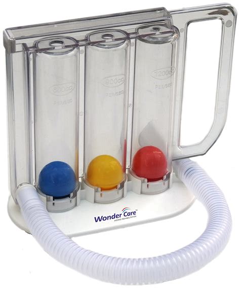 Buy Wonder Care Deep Breathing Lung Exerciser | Washable & Hygienic | Breath Measurement System ...