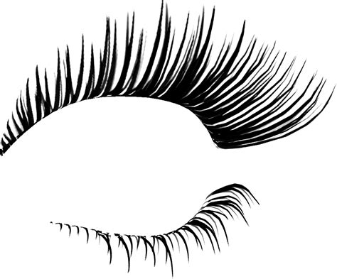 Png Transparent Background Lashes Png Eye Eyes Clipart Black And ...