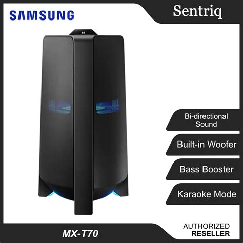 Samsung MX-T70 Sound Tower MX-T70/XM (Original) 1 Year Warranty by Samsung Malaysia + 6 Months ...