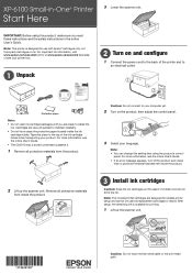 Epson XP-6100 Manual