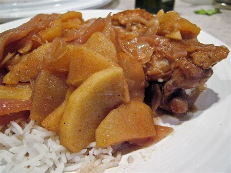 Algerian Tagine Of Chicken and Apples - The Spiced Life