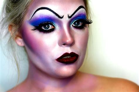 Ursula Makeup tutorial: youtube.com/brimariefox | Ursula makeup, Ursula costume makeup, Makeup