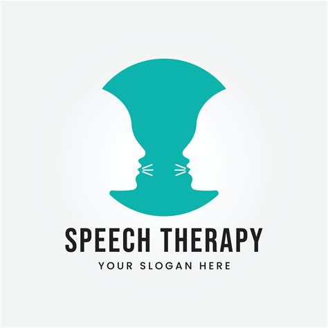 Speech Therapy Logo Design Vector Template Illustration 35180075 Vector ...