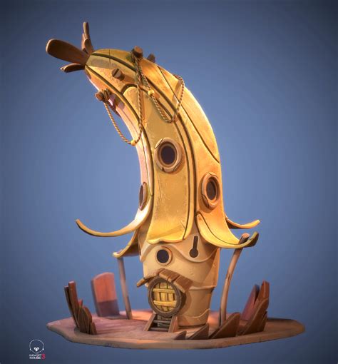 ArtStation - Banana House