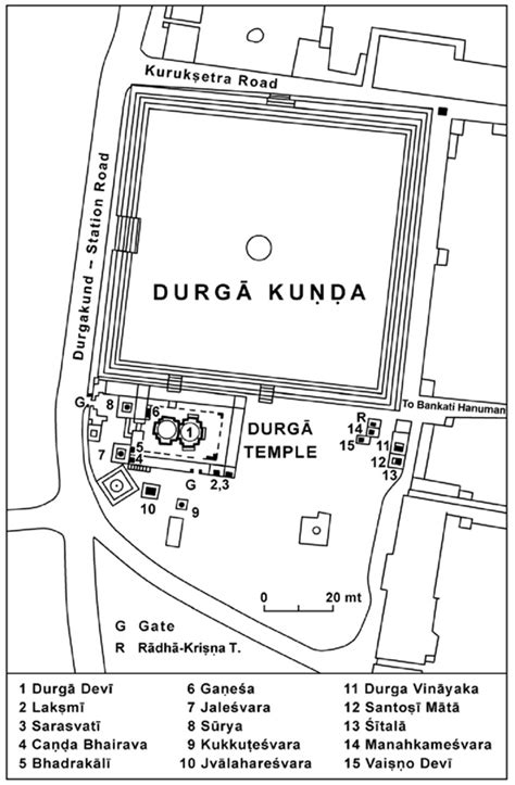 Varanasi-Durga-Kunda-and-Durga-temple-Numbers-1-to-12-show-the-shrines ...