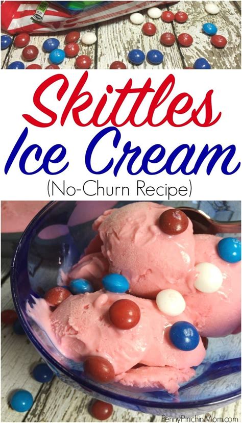 Skittles® Ice Cream (Tastes JUST Like Skittles® )! | Recipe | Homemade ice cream recipes, Easy ...