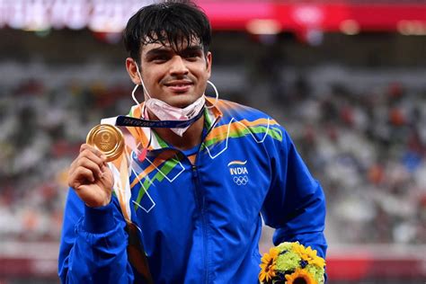 Neeraj Chopra wins historic gold medal for India at World Athletics Championships - Arabian ...