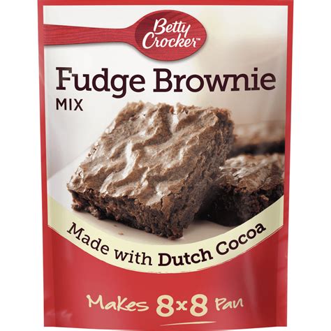 Betty Crocker Ready to Bake Fudge Brownie Mix, 10.25 oz - Walmart.com