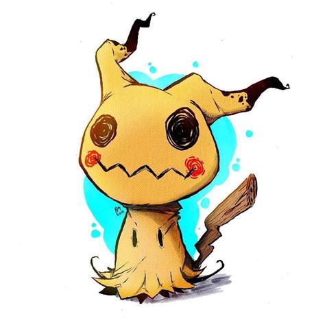 Mimikyu fan art by RedUnitInk on DeviantArt