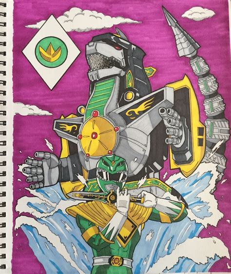 Dragonzord Green Ranger