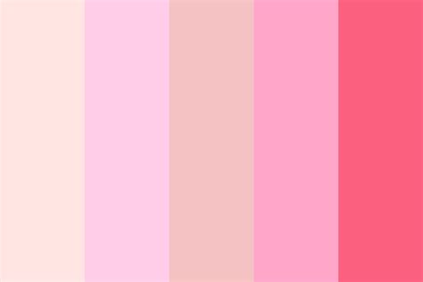 Misty Rose Quartz Color Palette