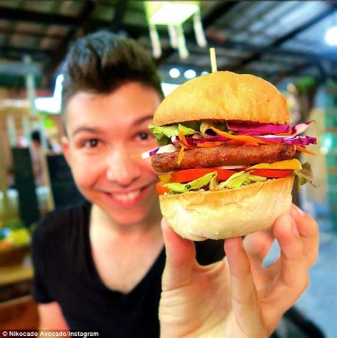 YouTube star Nikocado Avocado made famous for eating vegan food on ...