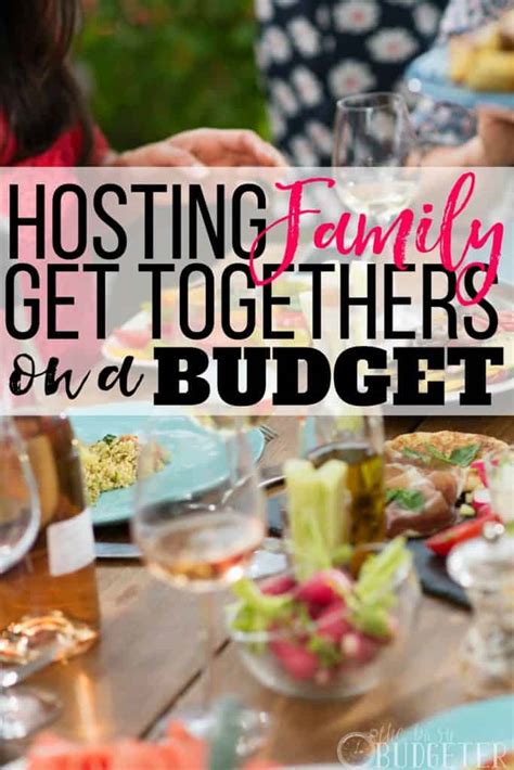 Hosting Family Get-Togethers on a Budget: Fun Ideas for Bringing Families Together | Busy Budgeter