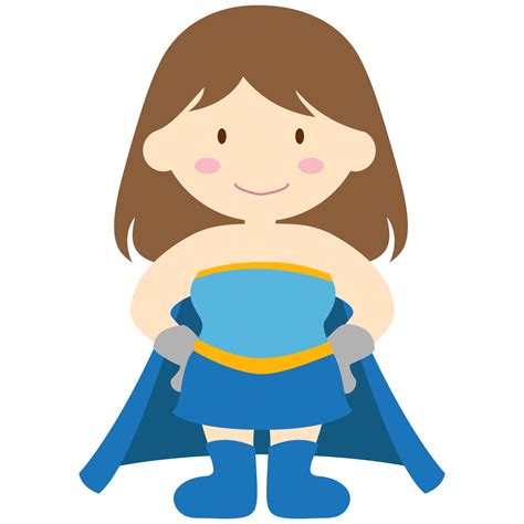 Kids dressed as Superheroes Clipart. - Oh My Fiesta! for Geeks