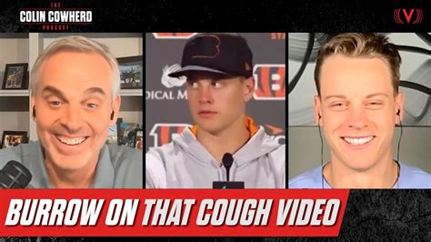 Bengals QB Joe Burrow on cough video, beating Saints, Alabama football ...