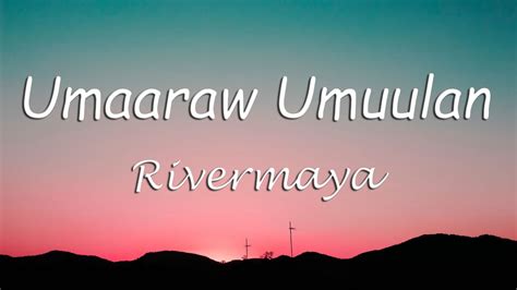 Umaaraw Umuulan - Rivermaya (Umaaraw Umuulan Rivermaya Lyrics) Chords - Chordify