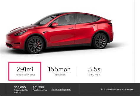 Tesla increases Model Y Performance range to 291 miles with Überturbine ...