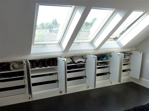 Under eaves storage idea-shelves and drawers | Under eaves storage ...