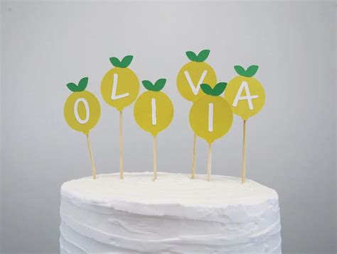 lemon party cake - Google Search | Themed cakes, First birthday cake ...