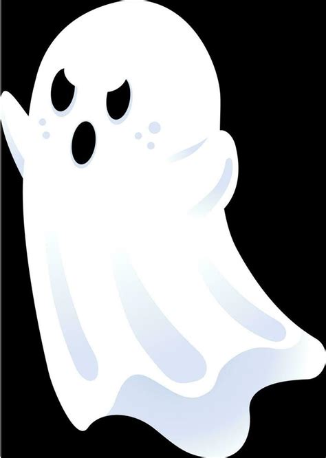 Halloween Ghost Cartoon Sticker 27983621 Vector Art at Vecteezy