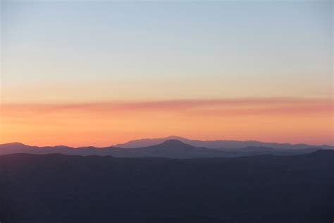 mountains, skyline, sunrise Wallpaper, HD Nature 4K Wallpapers, Images ...