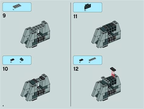 Návod na stavbu 2 LEGO Star Wars 75055 Imperial Star Destroyer - Zbozi.cz