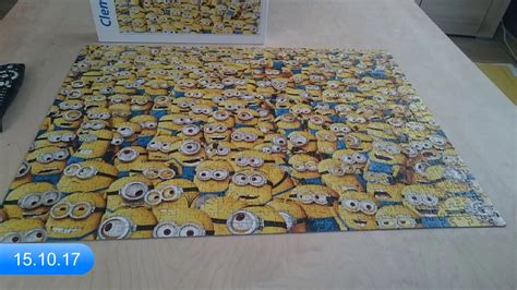 Puzzle Clementoni Impossible The Minions 1000 - YouTube