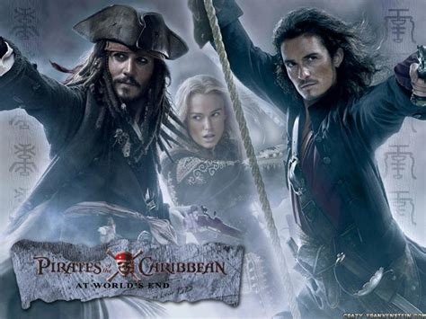 Jack, Will & Elizabeth - Pirates of the Caribbean Wallpaper (33406037 ...