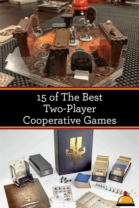 The best two-player cooperative board games. Great coop board games to play when you only have ...