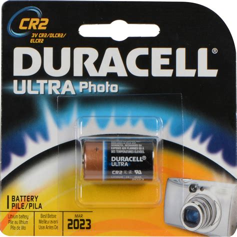 Duracell Ultra Photo 3V CR2 Lithium Battery DLCR2BPKQ B&H Photo