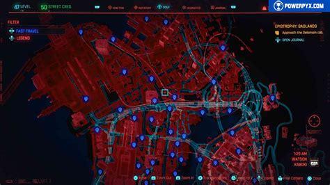 Cyberpunk 2077 Map Locations