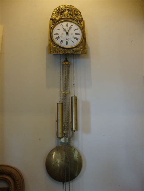 French Morbier Comtoise Wall Clock