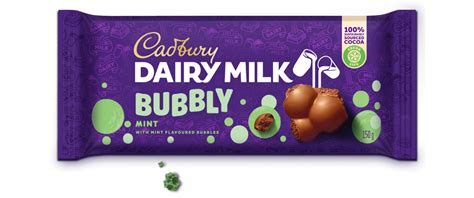 Cadbury Dairy Milk Bubbly Mint | Cadbury