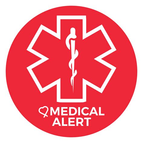 Medical Alert Sticker – Show Your Teal