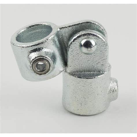 X-in Y-Degree Silver Galvanized Steel Structural Pipe Fitting Plumbing ...