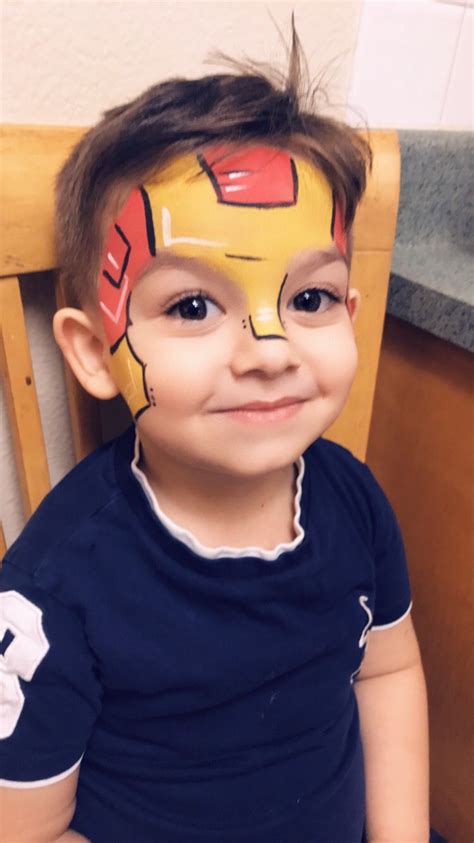 Superhero Face Painting, Face Painting For Boys, Face Painting Easy ...