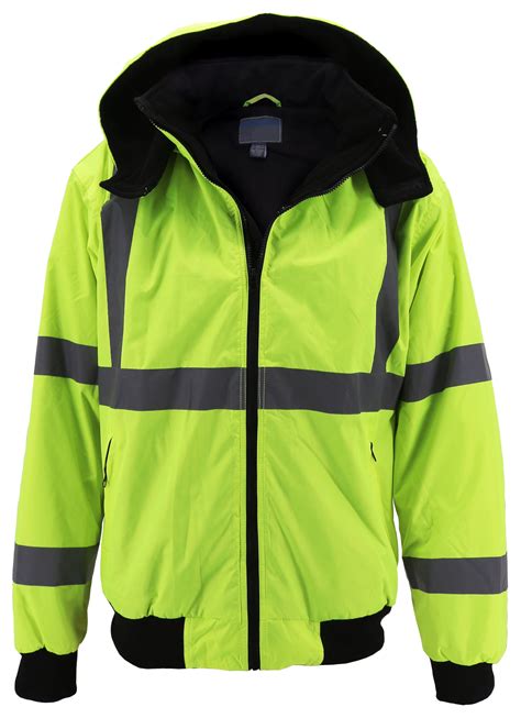 VKWEAR - Men's Class 3 Safety High Visibility Water Resistant ...