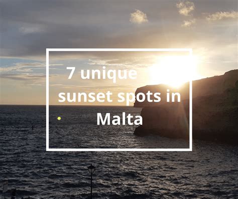 7 unique sunset spots in Malta - Warm Home Malta